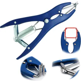 613951026977 Economy Castration Bander Blue Handle Odm