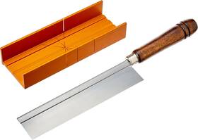 Blackstone Industries Llc 35-241 Olson Saw Fine Kerf 35-550 42 Tpi With Aluminum Thin Slot Miter Box