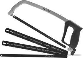 Boosden Bsd-t065 Hack Saws For Metal Saw Adjustable Hacksaw Black