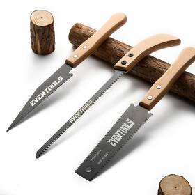 Branded Hdr10014 3-piece Japanese Pull Saw Set Razor Sharp Woodworking Hand Saws Carpentry Tool