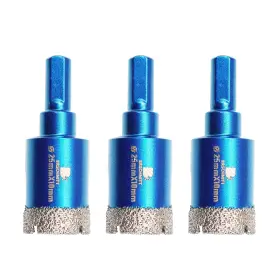 Bdb54025405r003 Brschnitt Dry Diamond Core Drill Bit Set 3pcs 1 Inch 25mm Hole Saw