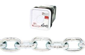 Campbell Chain 0184536 Cha Welded Grade 43 High Test 60ft L X 5/16 Silver Carbon Steel