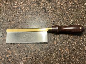 Crown 766565202401 6 Inch Brass Back Gents Saw