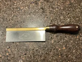 Crown 766565202401 6 Inch Brass Back Gents Saw