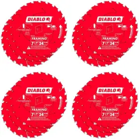D0724r3 Diablo 3r3 7-1/4 Inch X 24t Pro Saw Blade 12-pack