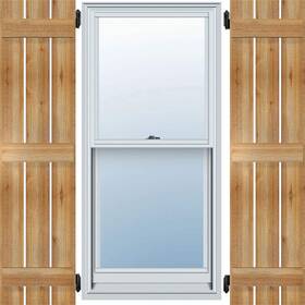 Ekena Millwork Rbs06s11x070rwr 11.25- Inch W X 70- H Rough Sawn Western Red Cedar Per Pair