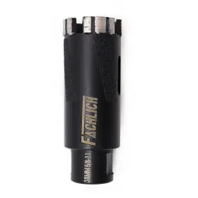 2001038203 Fachlich Diamond Core Drill Bits - 1-1/2 Inch Granite Hole Saw 38mm Laser Welded For Dry D