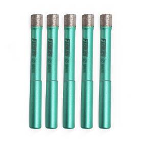 Fachlich 791180071057 Diamond Core Drill Bit 5pcs 5/16 Inch 8mm Wet Drilling Hole Saw Round Shank For C