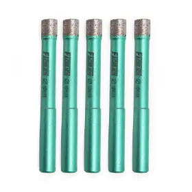 Fachlich 791180071057 Diamond Core Drill Bit 5pcs 5/16 Inch 8mm Wet Drilling Hole Saw Round Shank For C