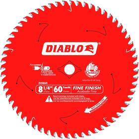 Freud D0860x Diablo Fine Finish Saw Blade With Tico Hi-density Carbide And Perma-shield - Ide