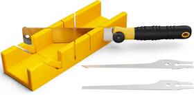 Gartol Vo-nb4s-mrpm Miter Box And Saw Set 4-piece Japanese Hand For Wood Cutting Woodwo