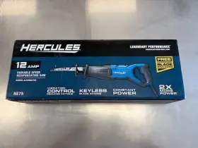 56879 Hercules 12 Amp Variable Speed Reciprocating Saw New In Sealed Box