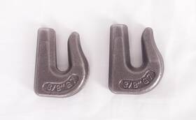 Higood Ghs382 3/8 Inch Weld-on Forged Clevis Grab Chain Hooks Heavy Duty Grade 70 Hook.trailer