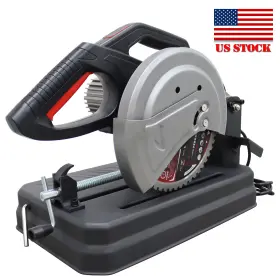 145049 Intsupermai 220v Steel Rebar Cold Cut Saw 3000w 255mm Blade 900 Rpm Adjustable Angle