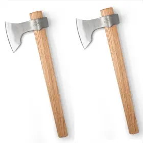 Ntt-2n Jxe Jxo Throwing Tomahawks 2pack Axes 16.5 Inch Hickory Handle - Forged