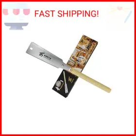 Ky01  Kerye Japanese Pull Saw 9.5 Inch Hand With Double Edges Of 10/17 Tpi And Re