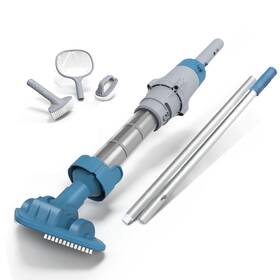Kokido 844268027160 5-in-1 Rechargeable Spa Vacuum Essential Kit - Multi-angle Head Secti