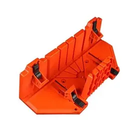 Als5084897367711sj Lanru Mitre Box With Movable And Non-slip Jaw For Back Saw Slot Angles 14-inch