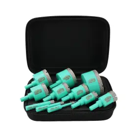 Lekomesh-dcdb-11-tsk Lekomesh Diamond Core Drill Bits Set - Tile Hole Saw Kit 6/8/10/20/25/28/32/