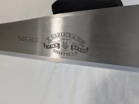 Lpb24 Lynx E. Garlick And Son Brand Sheffield 26 Inch Taper Cut Hand-set Sharpened Saw