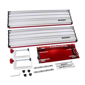 Milescraft 1409 Track Saw Guide - Universal Compatibility For Circular Saws. Expandable 50 Inch C