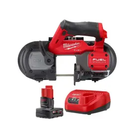 2529-20-48-59-2440 Milwaukee M12 Fuel 12v Lithium-ion Cordless Compact Band Saw With 4.0 Ah Starter Kit