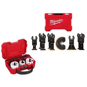 Milwaukee 49-22-4019-49-10-9113 Hole Dozer Bi-metal Saw Kit With Oscillating Multi-tool Blade