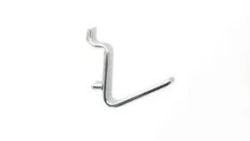 5970 Peg Hooks 50-pack Angle 1/8 Inch Thick 1 1/2 All Metal For Garage... Fast Ship