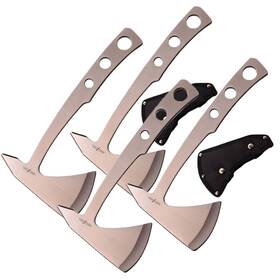 Perfect Point 605283555980 Stainless Steel Throwing Axe Set 9.5 Inch Overall Length 4mm Thick Blade S