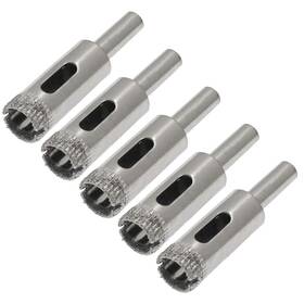 Phituoda Tuor1344 5pcs 1/2-inch / 13mm Diamond Drill Bits Small Hole Saw Hollow Core D