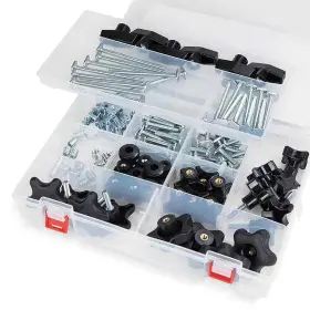 71128 Powertec 5/16 Inch -18 T-track Jig Hardware Kit 128-piece