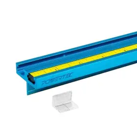 71131 Powertec 36 Inch Aluminum Double T-track Fence Cap Kit Right To Left Adhesive Tape Measur