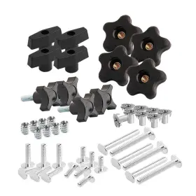 71174 Powertec 5/16-18 Inch T-track Jig Hardware Kit 46-piece