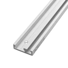 71365 Powertec 48 Inch Dual Track Rail Aluminum Combo T-track And Miter For Woodworking