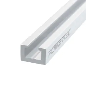 71379  Powertec 48 Inch Heavy-duty Aluminum T-track Specialized T Slot Track For 3/8 Hex Bolt