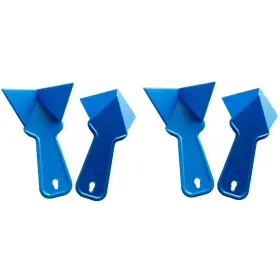 H006 Qidaialuck 4 Pcs Drywall Trowel Plastic Inside Corner Tool 6.77 X 4.2 Inch Extern