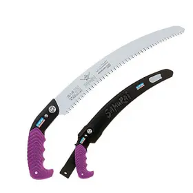 Gcw-330-lmh Samurai Taisho 13 Inch Curved Hand Saw Carrying Case Made In Black