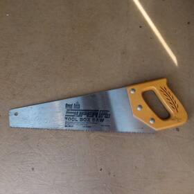 Saw Ss169 Greatneck 15 Inch 9 Pt. Aggressive Hand Super Pro Tool Box Euc