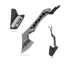 9cr18mov Sdokedc Sd085 Steel Mini Axe Tool With Sheath Survival Knives Fixed Blade