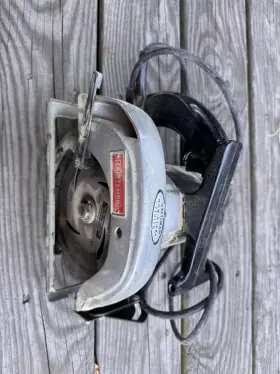 315.10860 Sears Craftsman Vintage 7-1/4 Inch Circular Saw Fence 11.0 Amp Works Usa