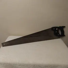 9-3527 Sears Roebuck & Co. Vintage And 26 Inch 8 Point Std Crosscut Hand Saw With Plastic Handle
