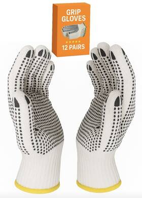 Simply Useful Products 199284389496 Double-sided Anti-slip Machine Washable Unisex Gardening Construction Me