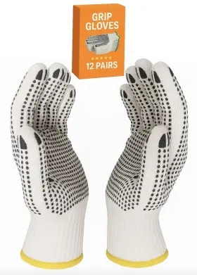 Simply Useful Products 199284389496 Double-sided Anti-slip Machine Washable Unisex Gardening Construction Me