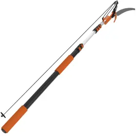 Sisupassie 750872354724 30ft Reach Tree Trimmer Telescoping Pole Saw With 5-24ft Extension Man