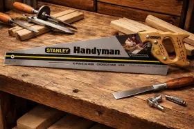 15-528 Stanley 076174155280 Rare Vintage Handyman 26 Inch Crosscut Hand Saw 10 Tpi Usa