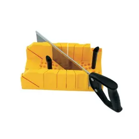 20-600d Stanley 14.5 Inch Deluxe Clamping Miter Box With 14 Saw