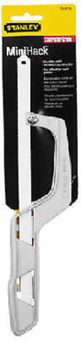 Stanley Consumer Tools 15-809 6 Pack Mini Hacksaw Metal Frame 10- Inch