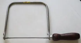 No.15-106 Stanley Vintage No. 15-106 6-1/2 Inch Deep Throat Wood Handle Coping Saw Usa