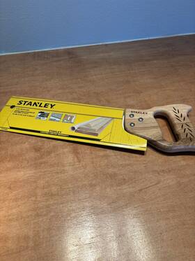 Stanley Stht20359 14 Inch Miter Saw Hardened 12 Tpi Blade Joint Cutting Wood Handle Construction