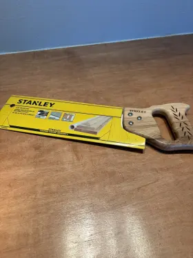 Stht20359 Stanley 14 Inch Miter Saw Hardened 12 Tpi Blade Joint Cutting Wood Handle Construction